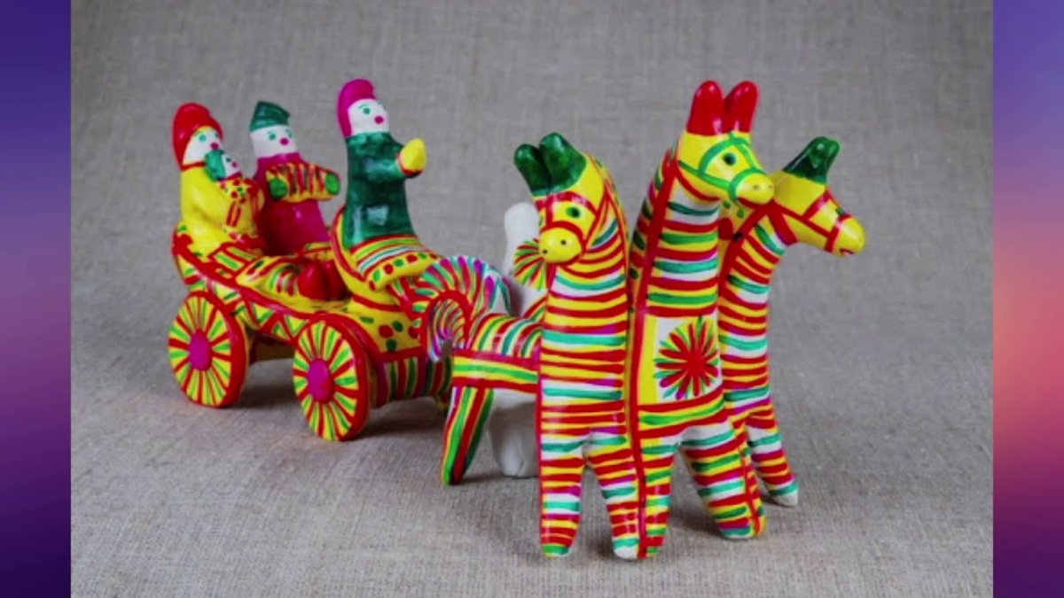 Народный промысел Филимоновская игрушка