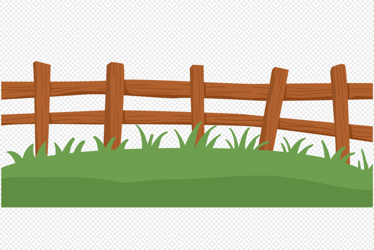 Заборчики из мультфильма