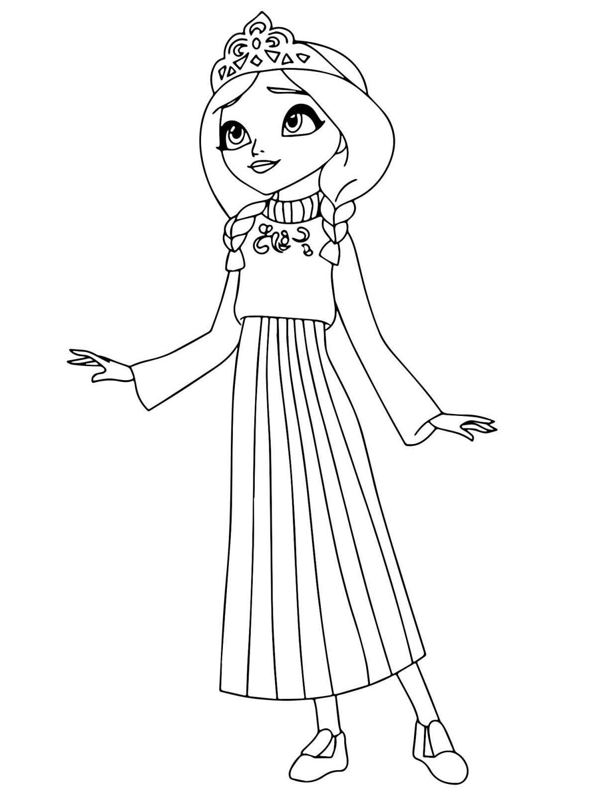 Разукрашки сказочный патруль Аленка