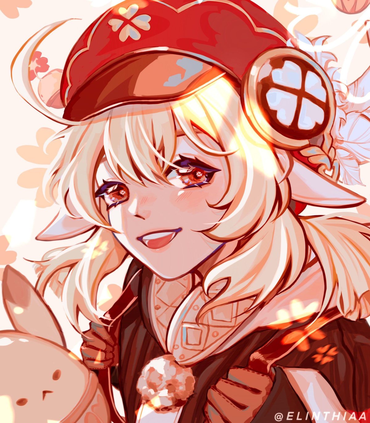 Кли Геншин арт