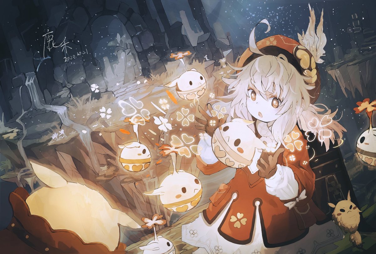 Klee Genshin Impact арт