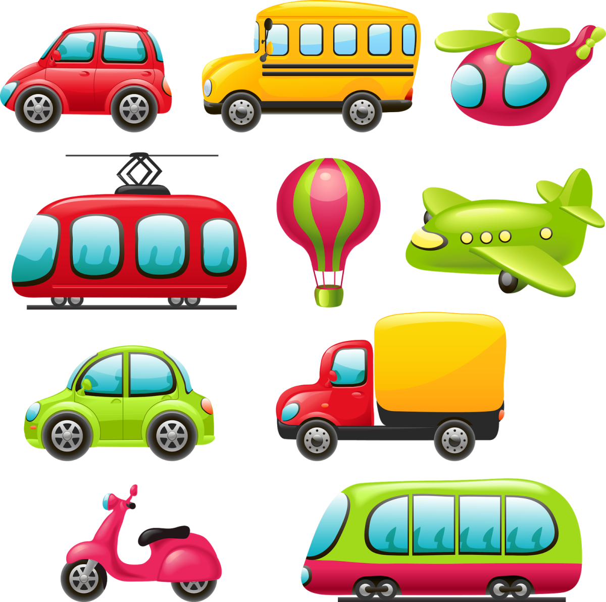 Магнитные машинки Десятое королевство