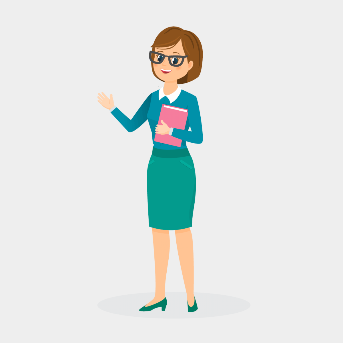 Педагог мультяшный