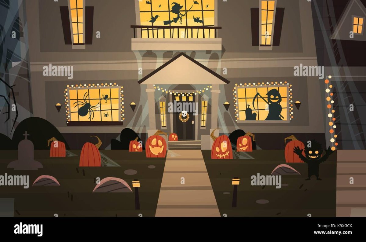 Новый дом в тока бока Хеллоуинский