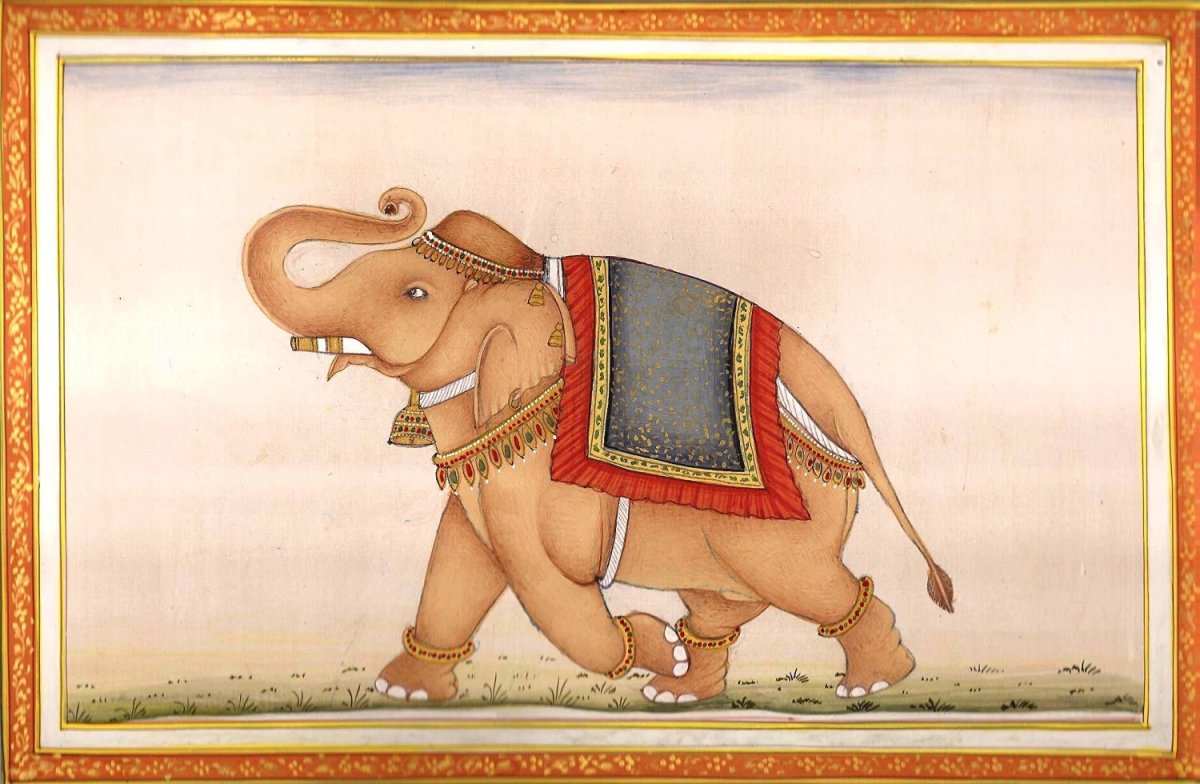 Древняя Индия слон