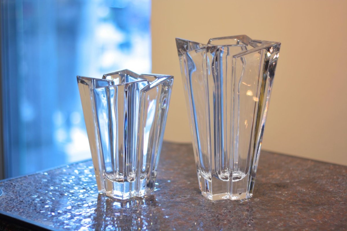 Вазы термостойкие стеклянные