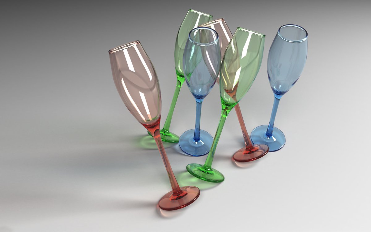 Стеклянные предметы