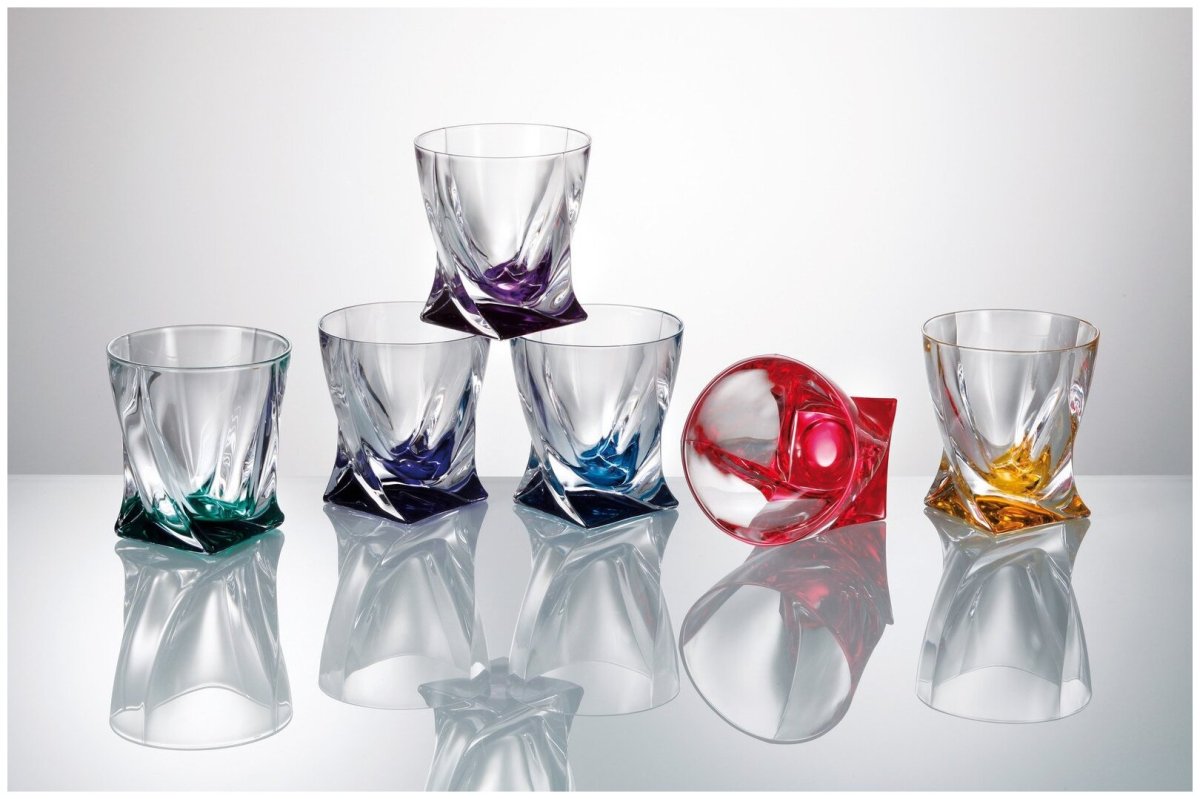 Набор для виски Crystalite Bohemia Quadro