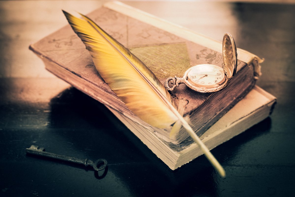 Перо старинное