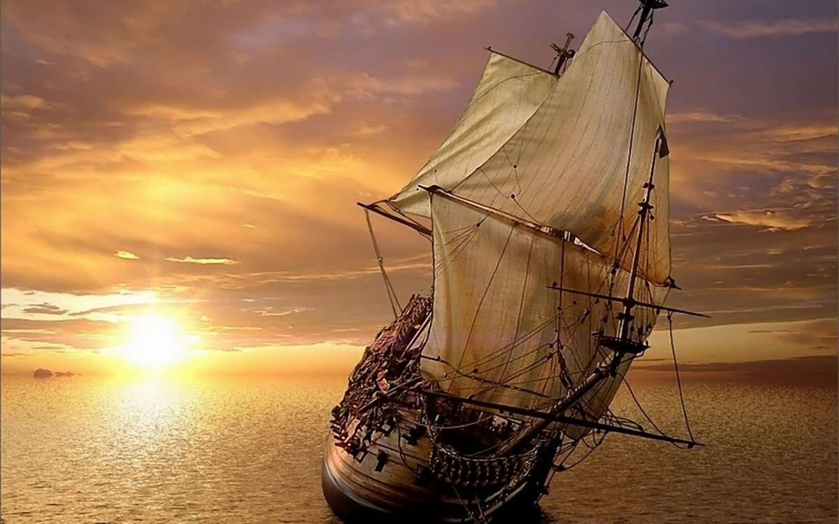 Пиратский корабль