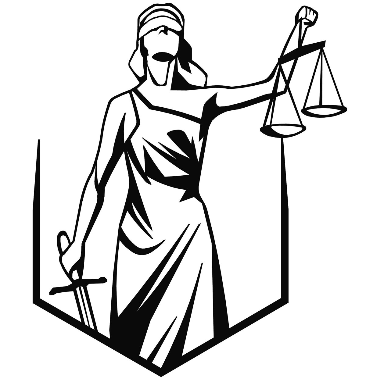 Юрист логотип вектор