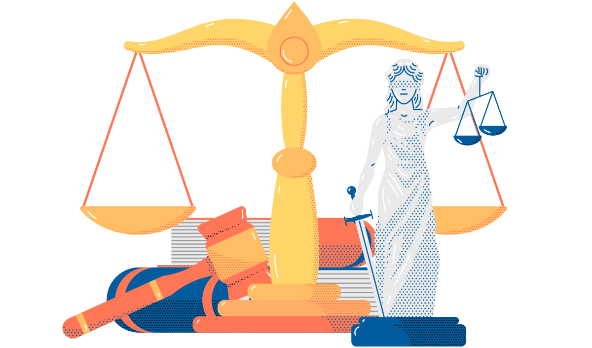 Юрист иллюстрация