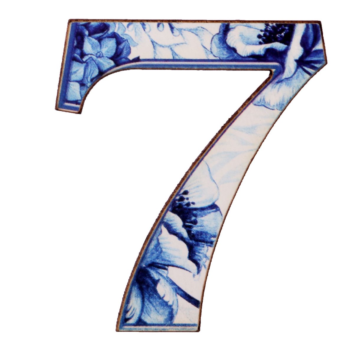 Цифра 7 красивая