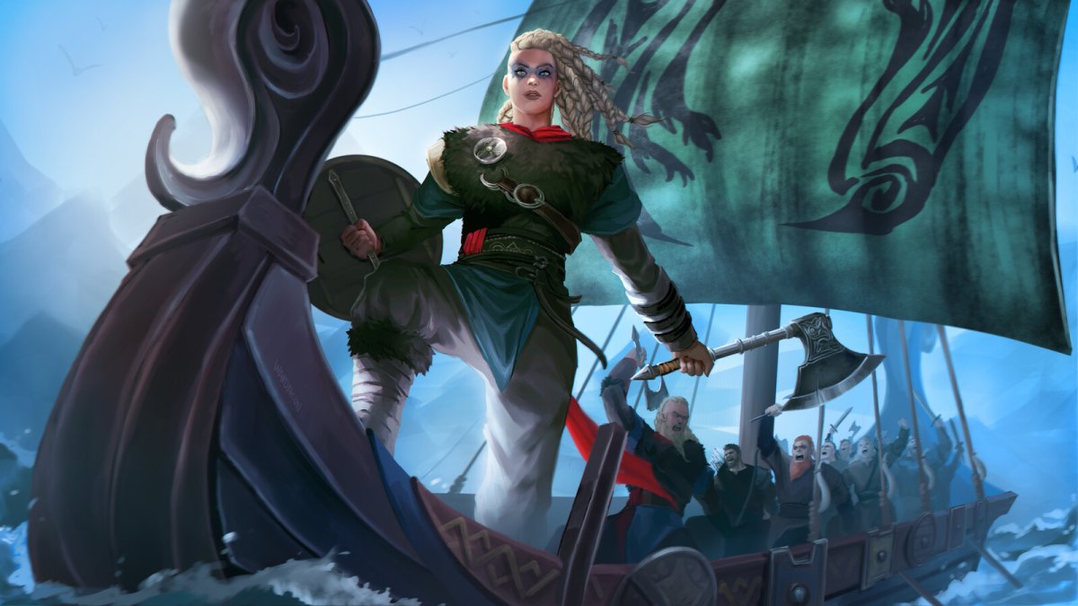 Ассасин Крид Вальхалла арт