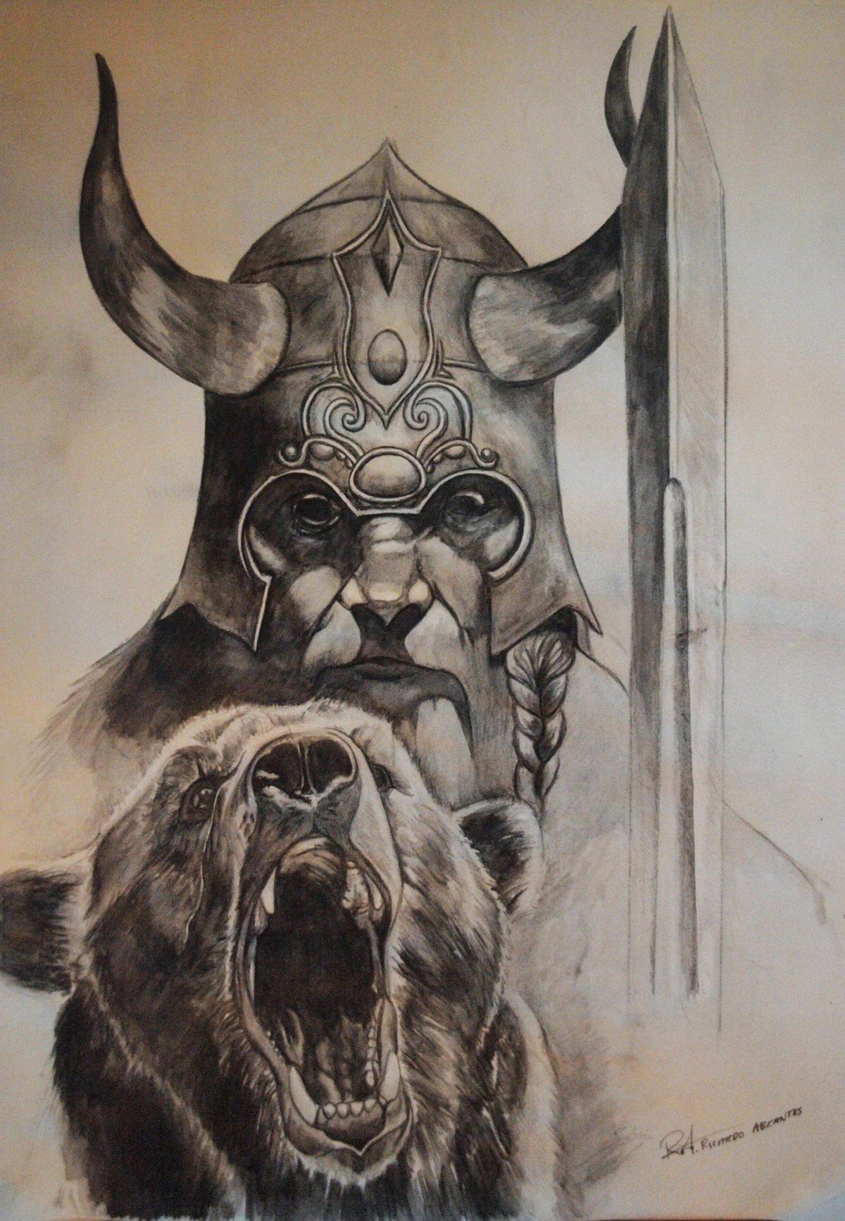 Тату викингов эскизы