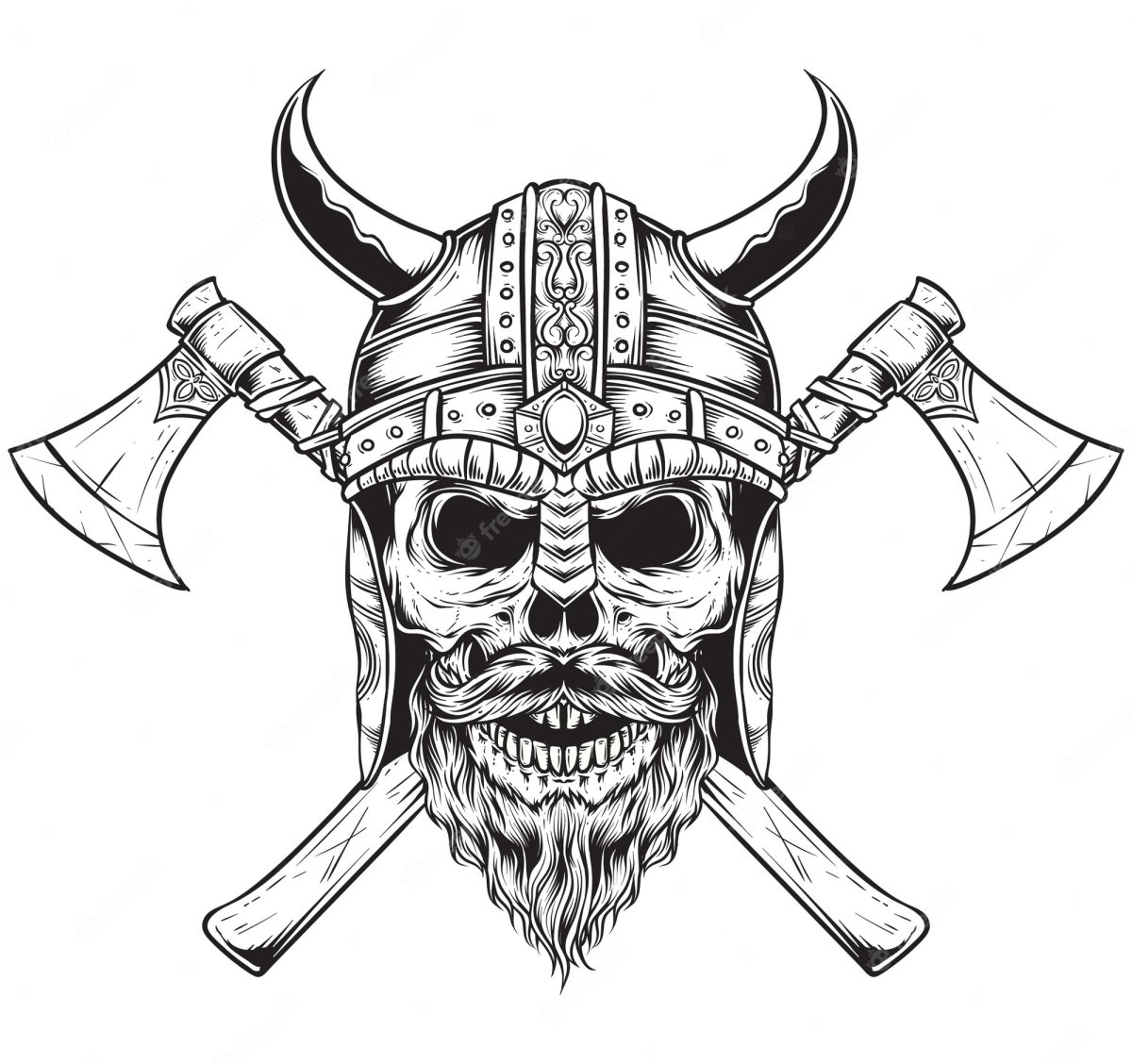 Викинг эскиз