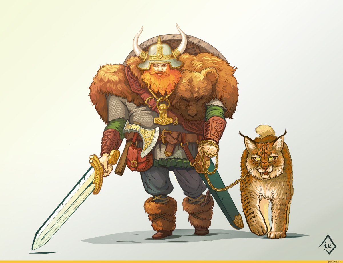 Викинги иллюстрации