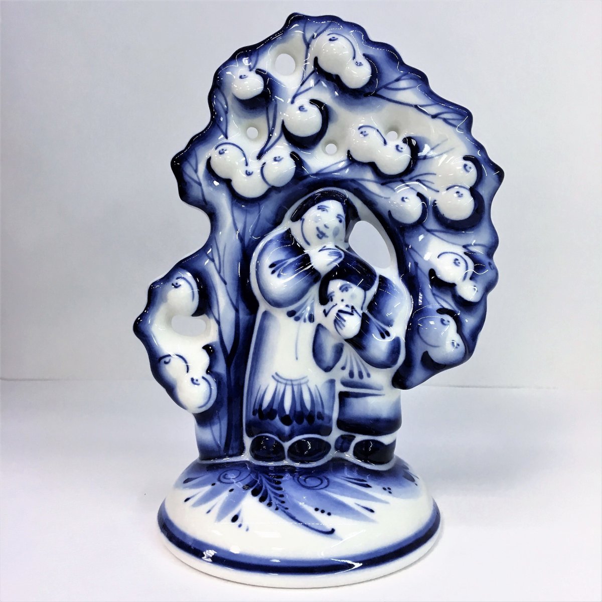 Кошка Гжель