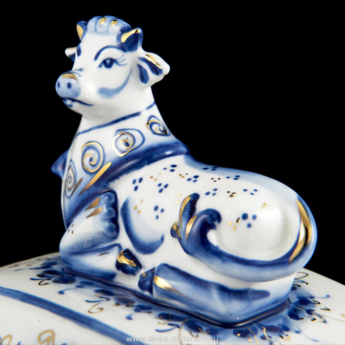 Гжель бычок 26147
