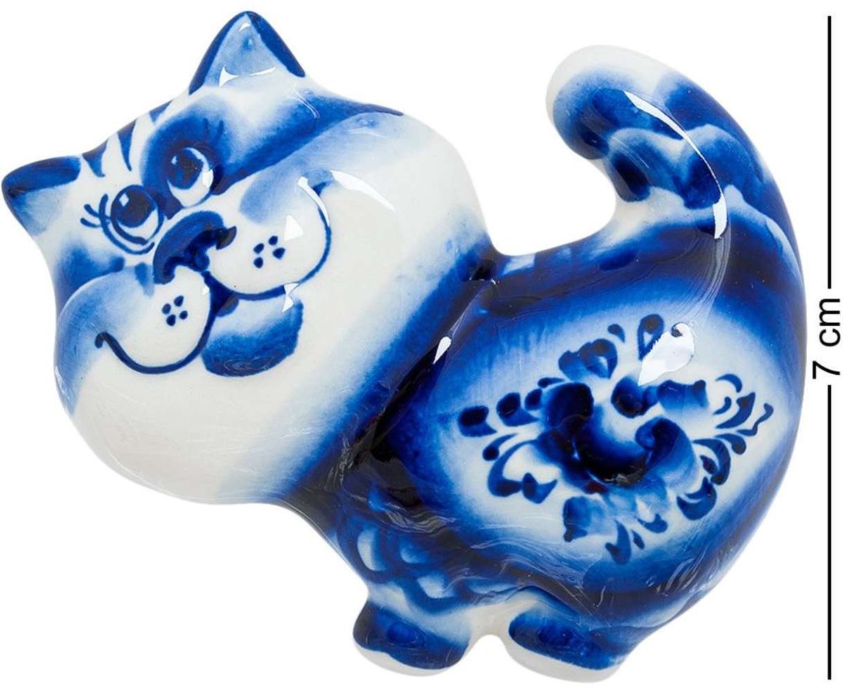 Самоварчик Гжель сувенирный