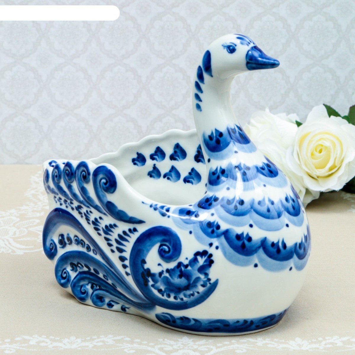 Гжель царь-рыба