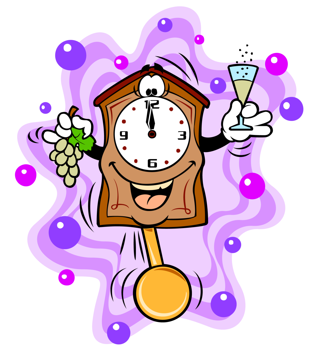 Часы мультяшные