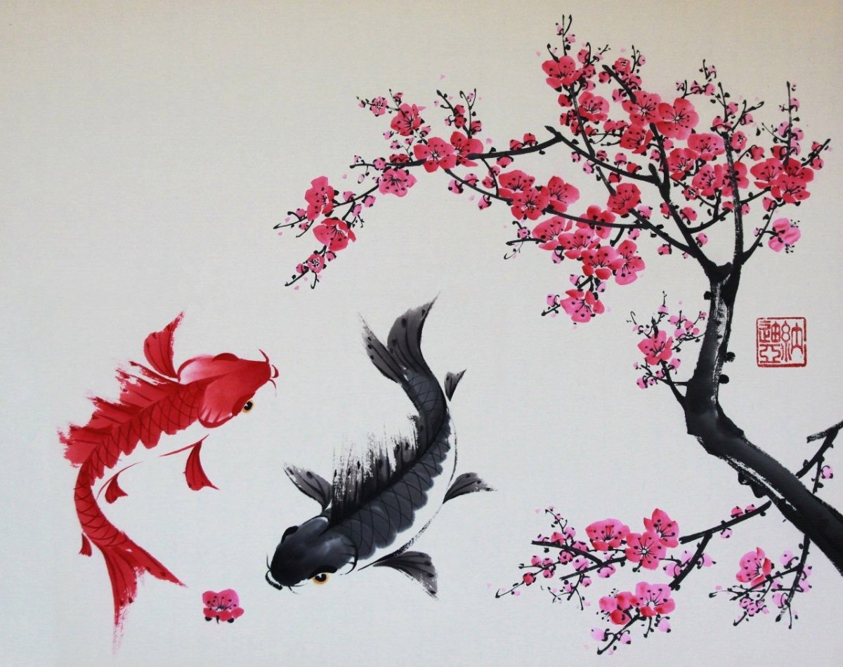 Инь Янь в китайской живописи