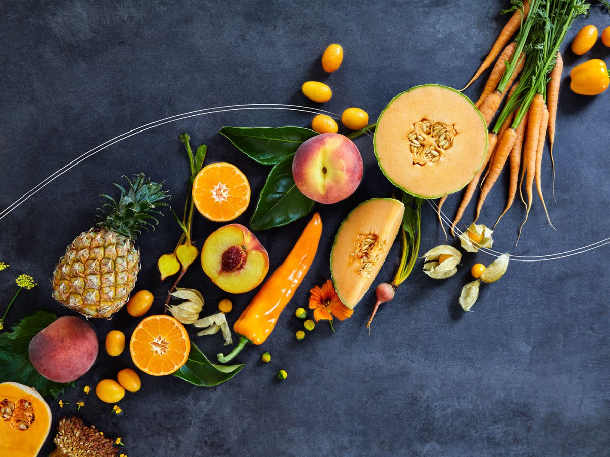 Экзотические фрукты и овощи