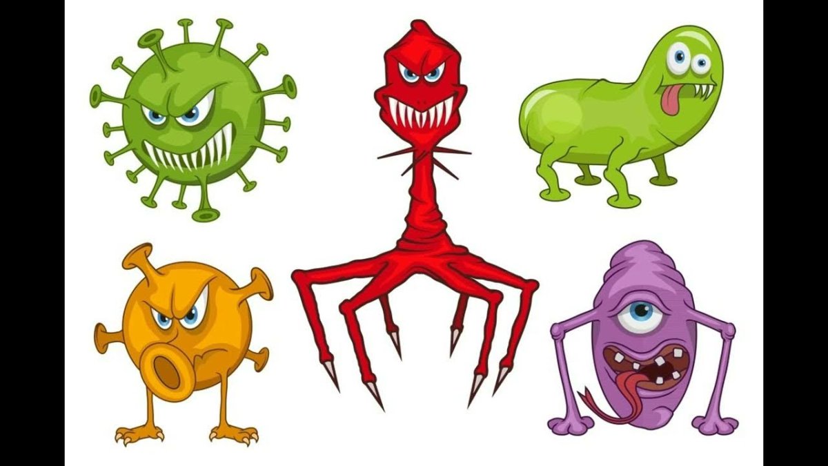 Микроб персонаж