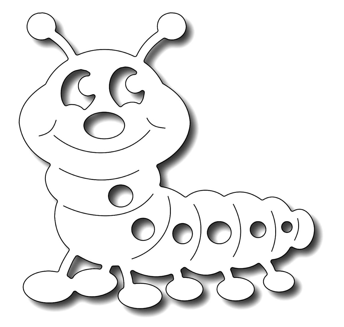 Трафарет лисы