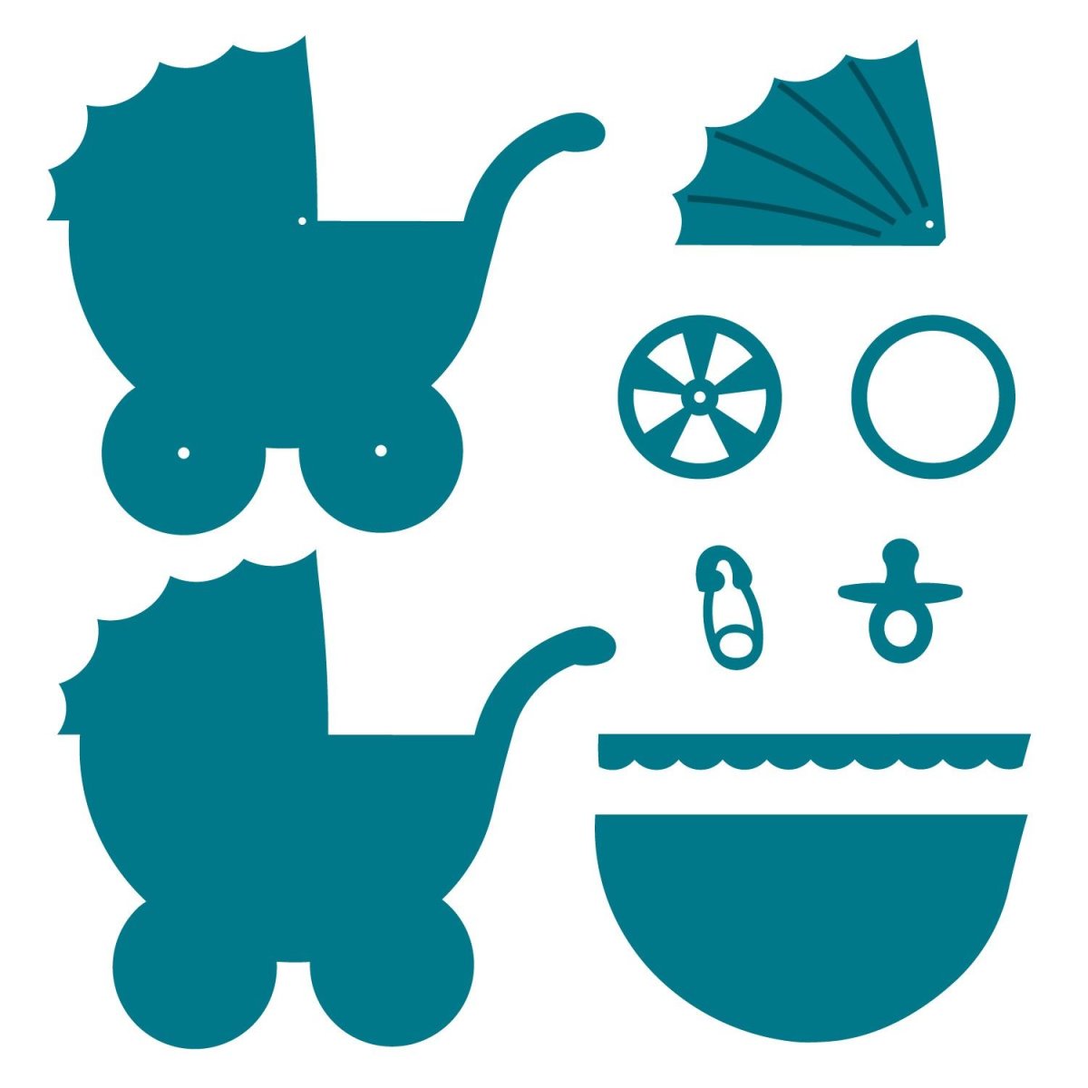 Новогодние подарки трафарет