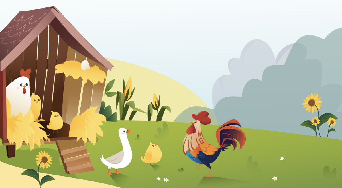 Птичий двор игра для детей