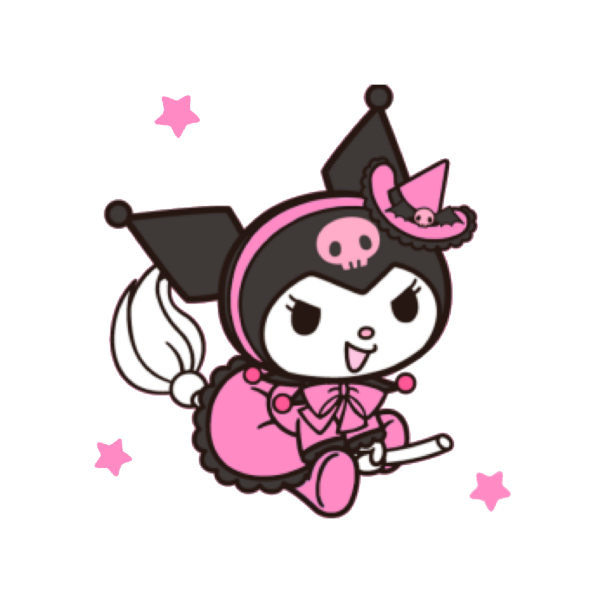 Стикеры Хеллоу Китти Kuromi