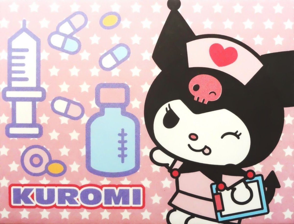 Kuromi hello Kitty Стикеры