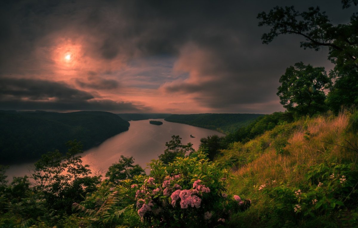 Вечерние фото природы