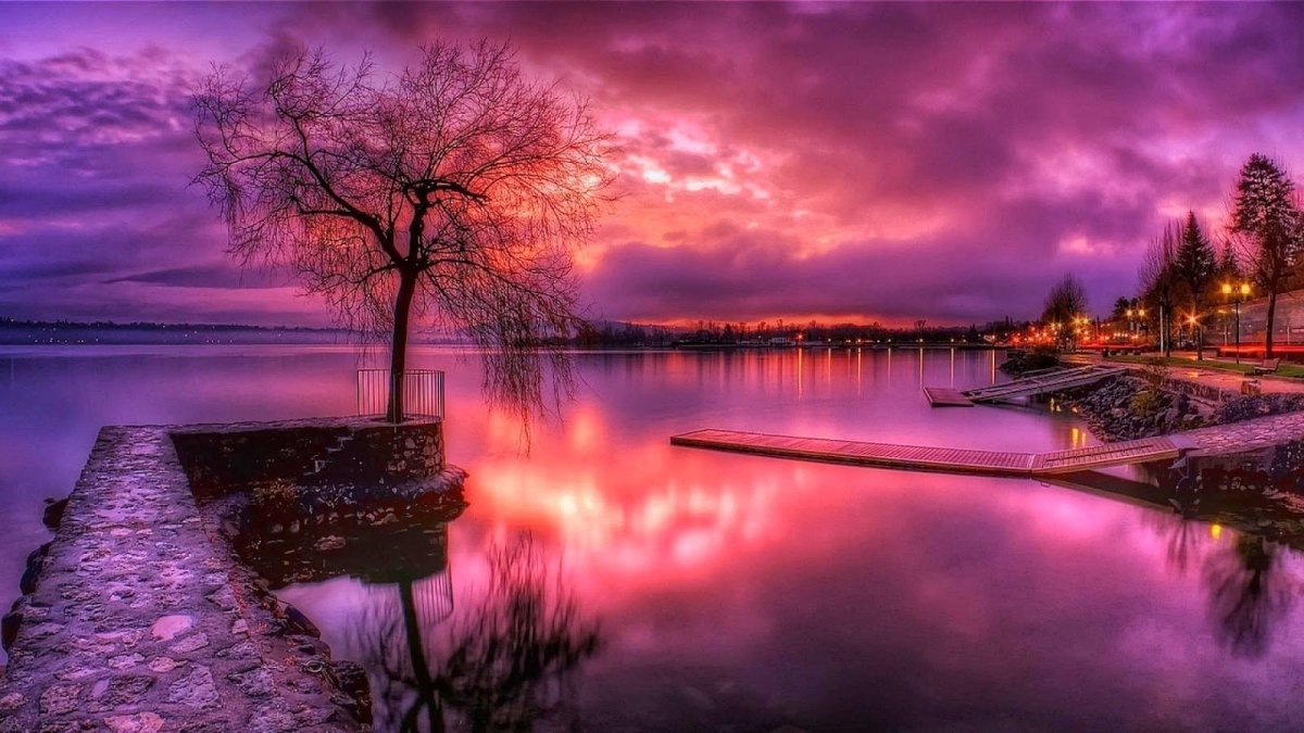 Природа закат