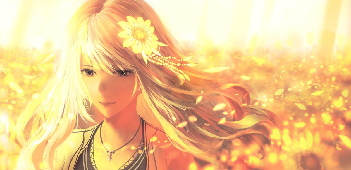 Жёлтая аниме тян