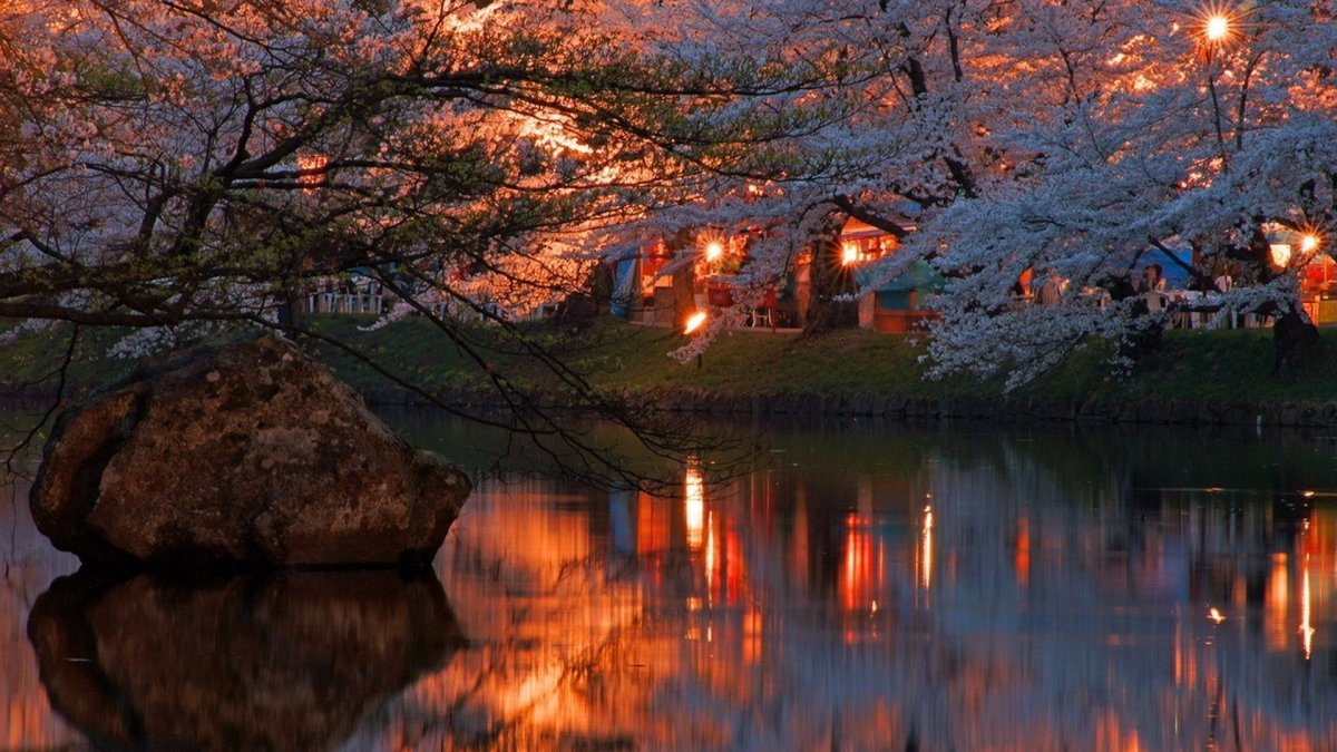 Весна вечер