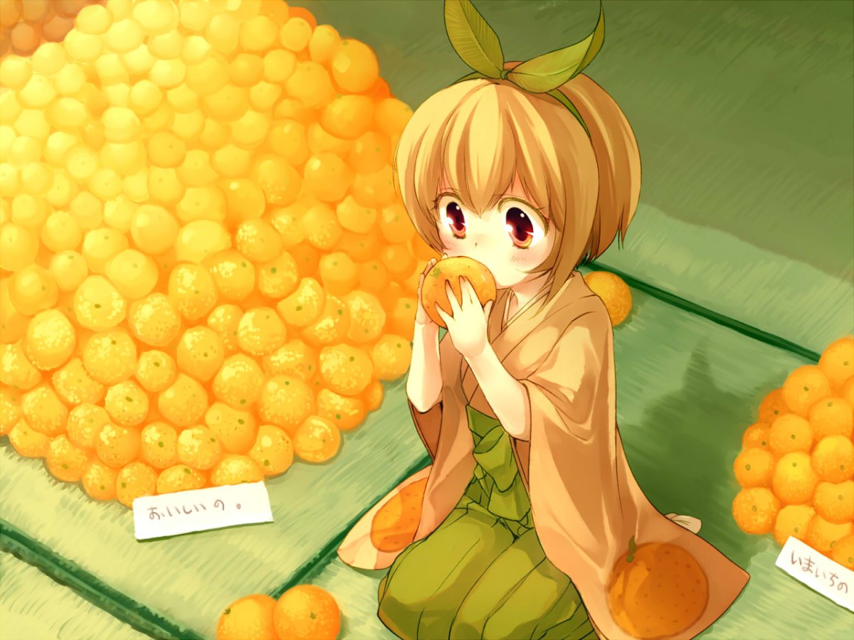 Желтая девушка арт