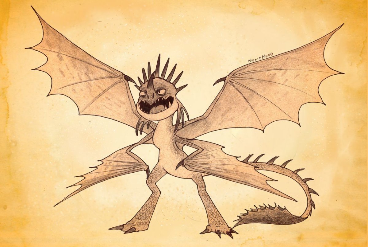 Дракон из бумаги