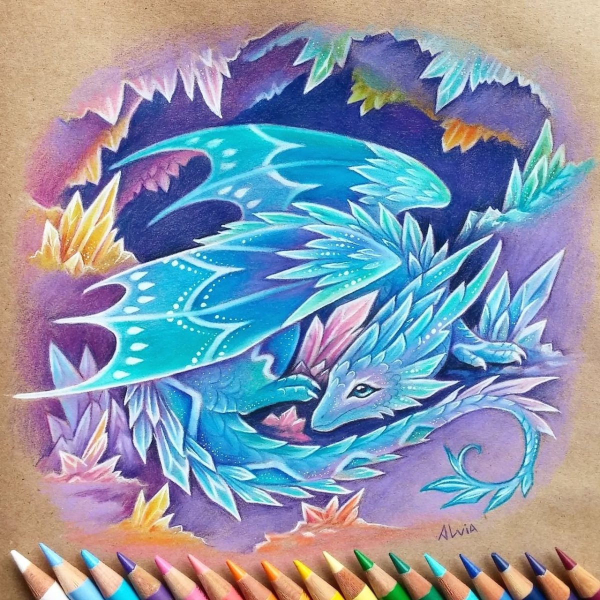 Стикер дракончик