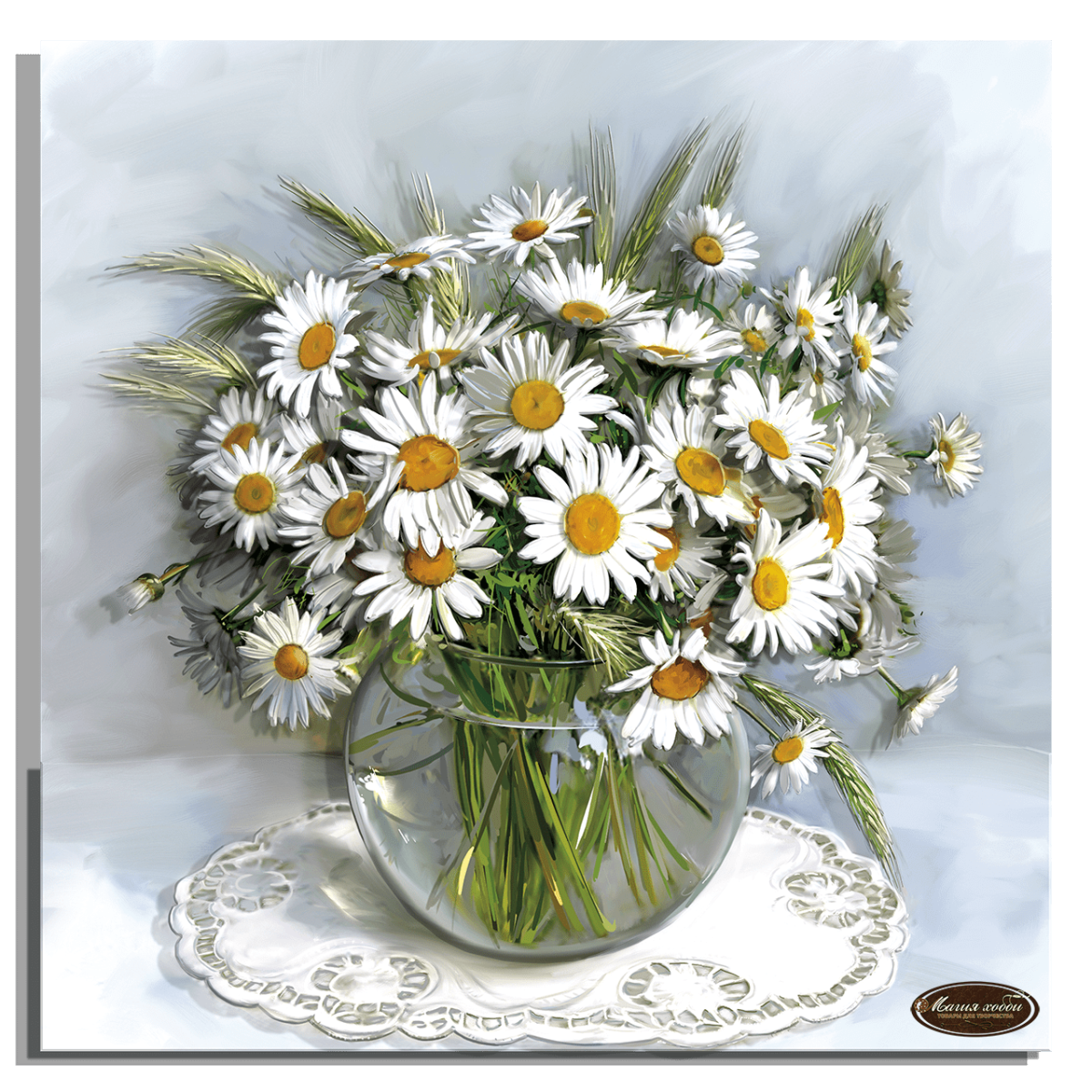 Ромашки в вазе