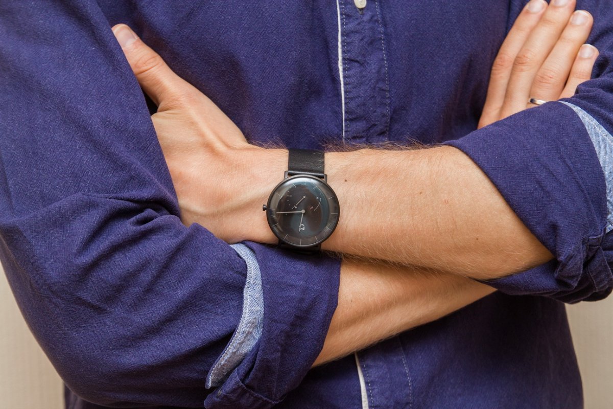 Xiaomi Mijia Quartz watch на руке