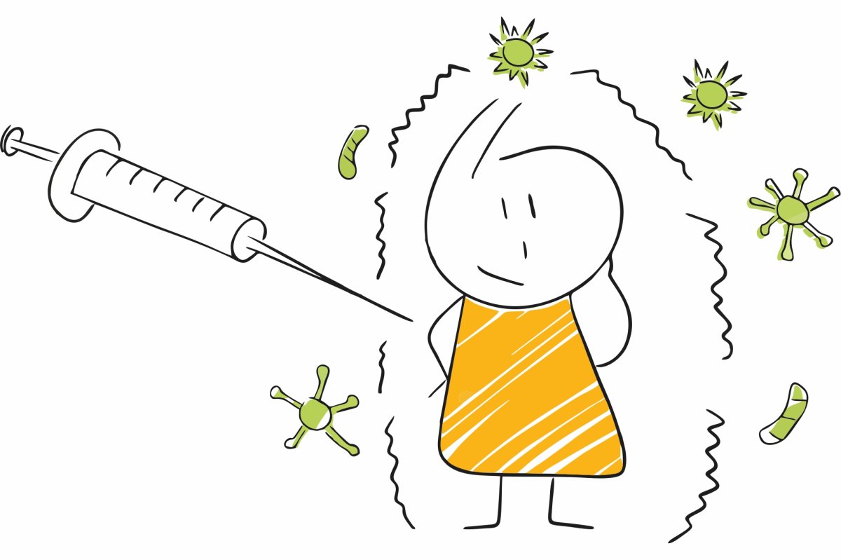 Вакцинация мультяшные