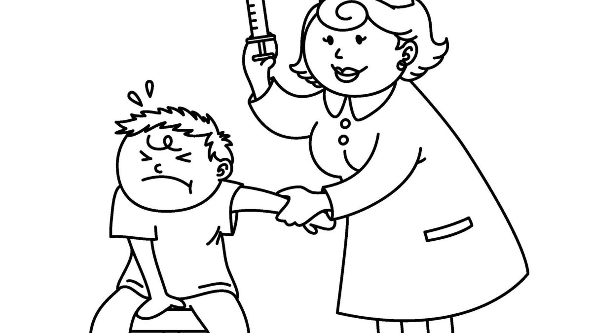 Изображение укола для детей