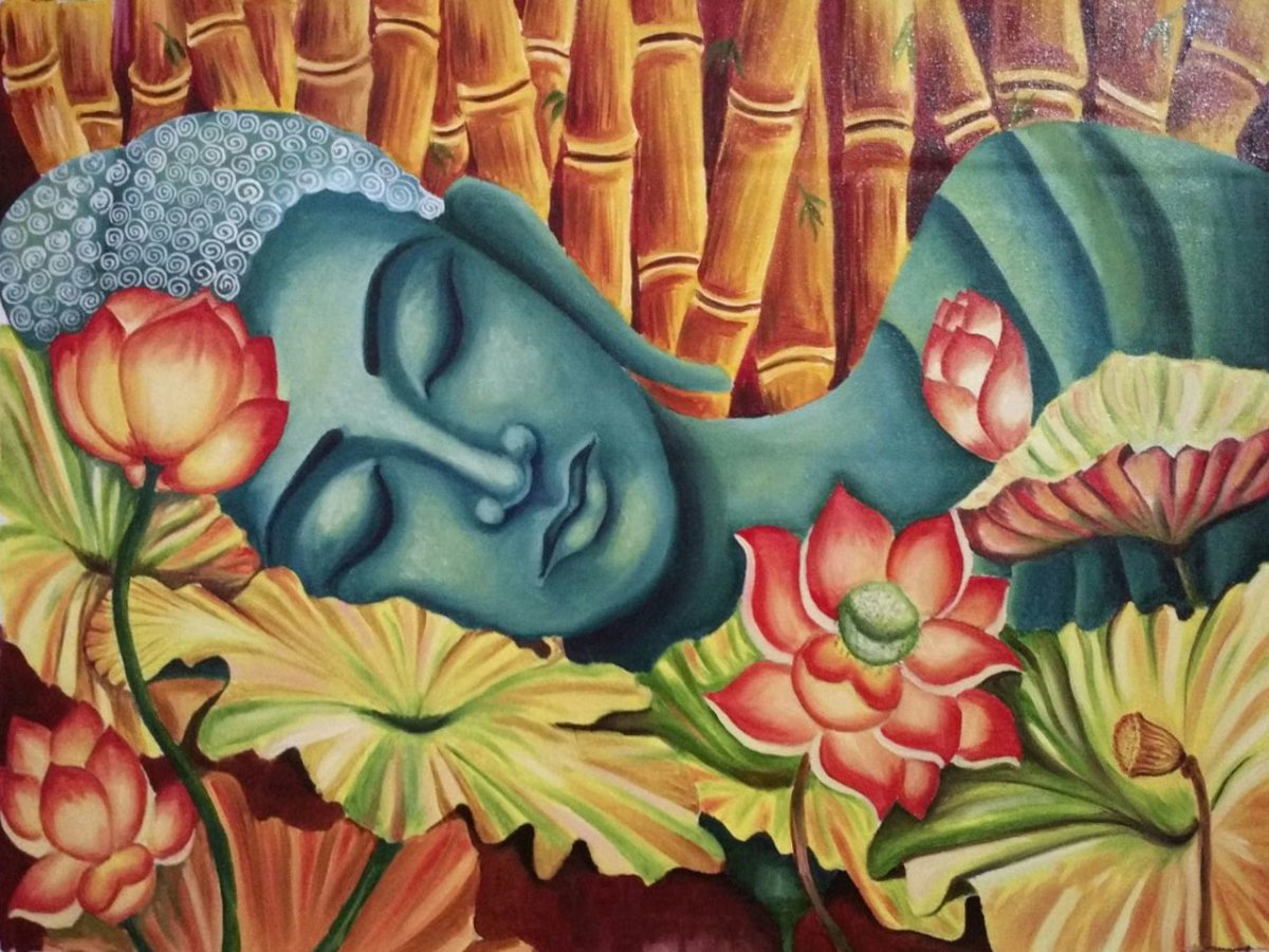 Будда живопись