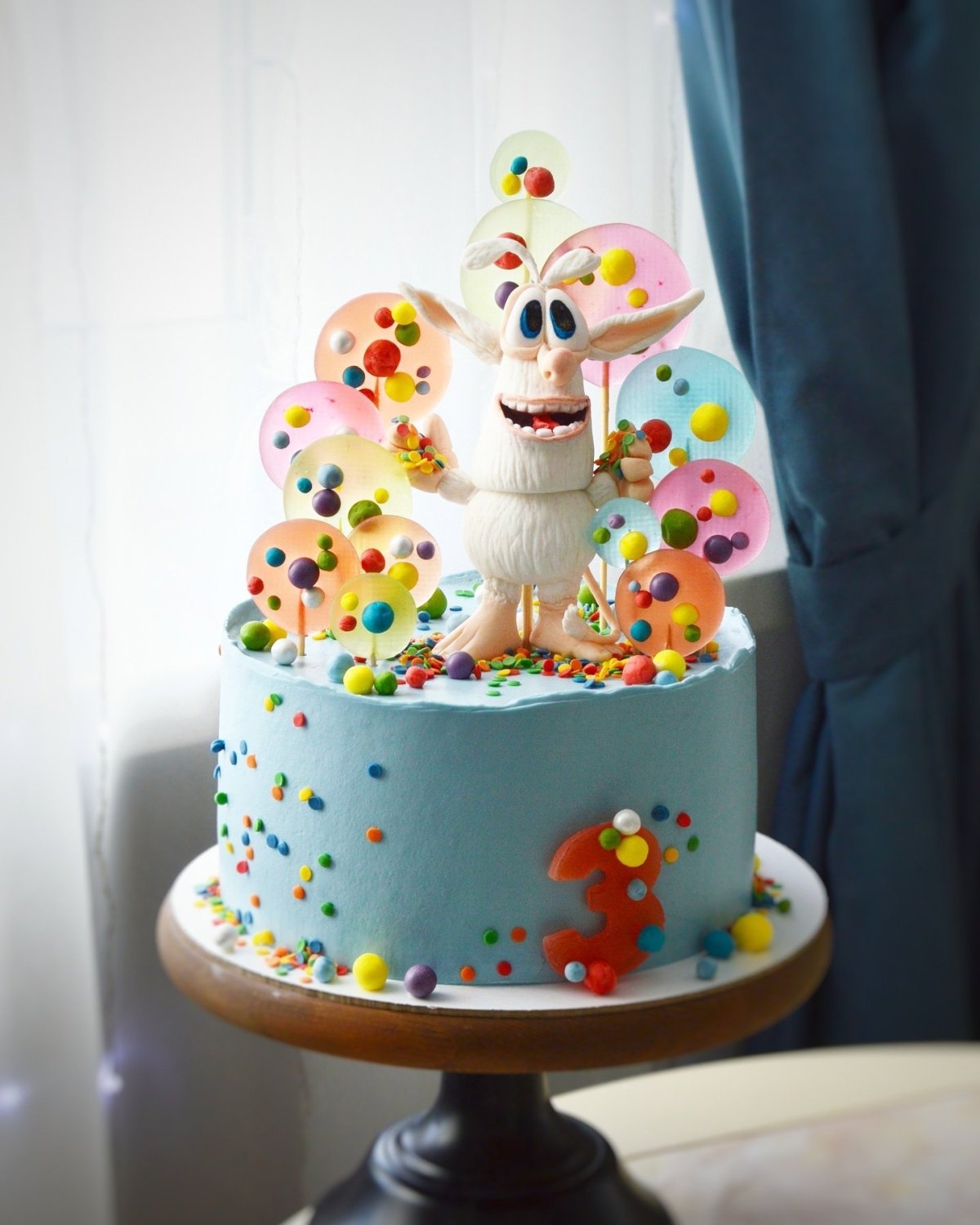 Торт с Бубой для мальчика 3 года