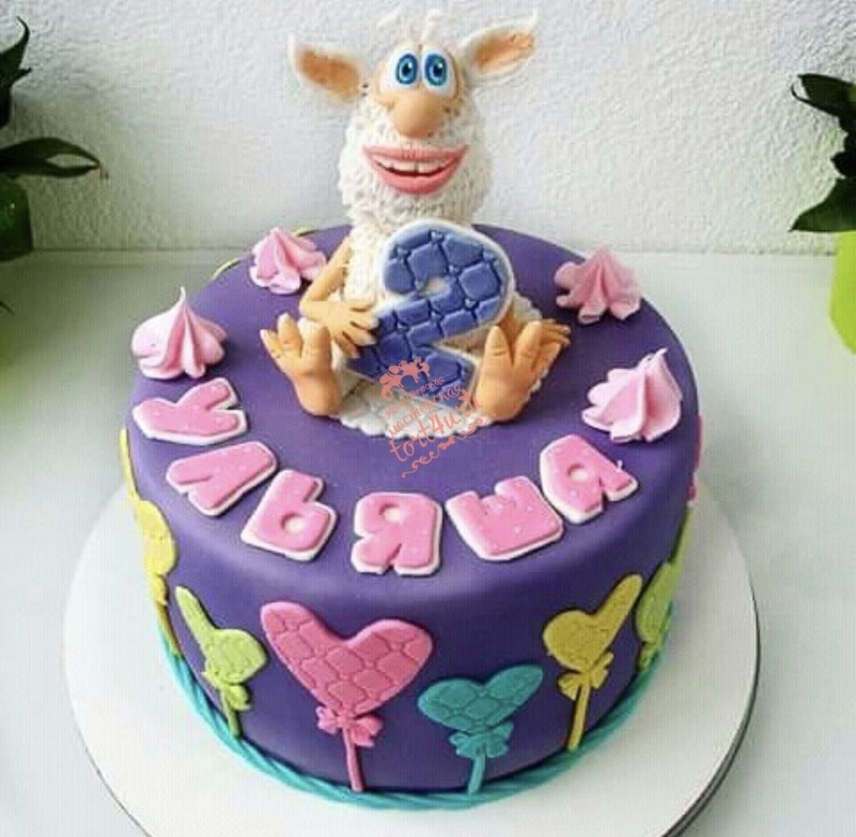 Торт с Бубой для мальчика 2 года