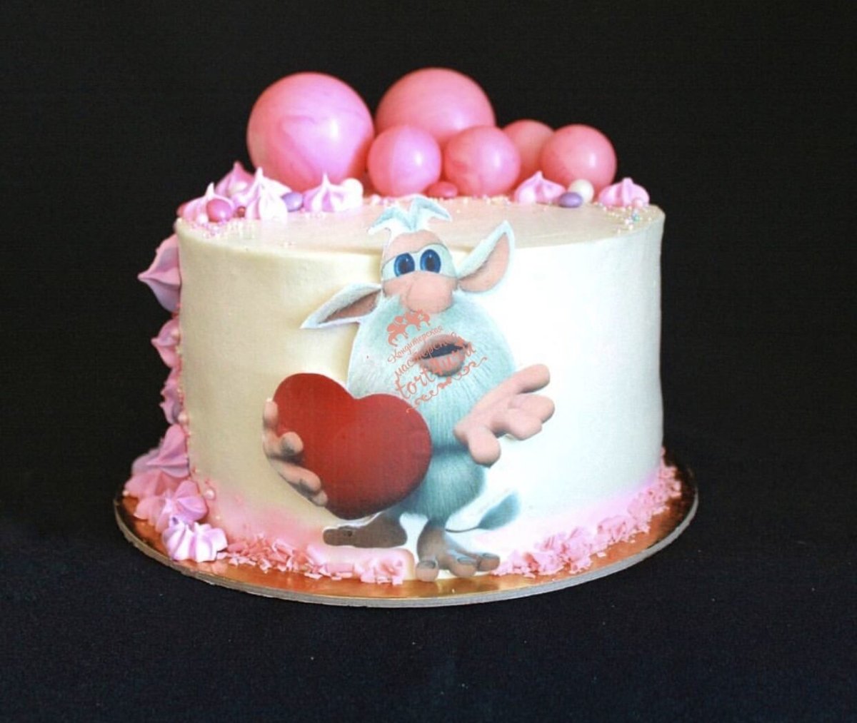 Торт Буба желтый