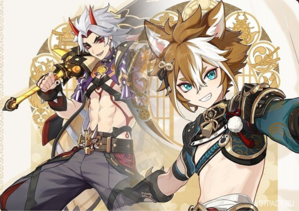 Коллекция персонажей Геншин Импакт